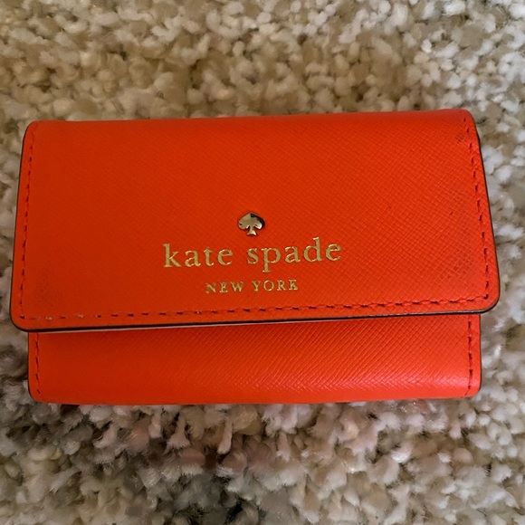 kate spade Accessories - Kate Spade Leather Business Card Holder